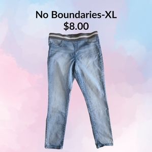 Jeans with Elastic Waist Band